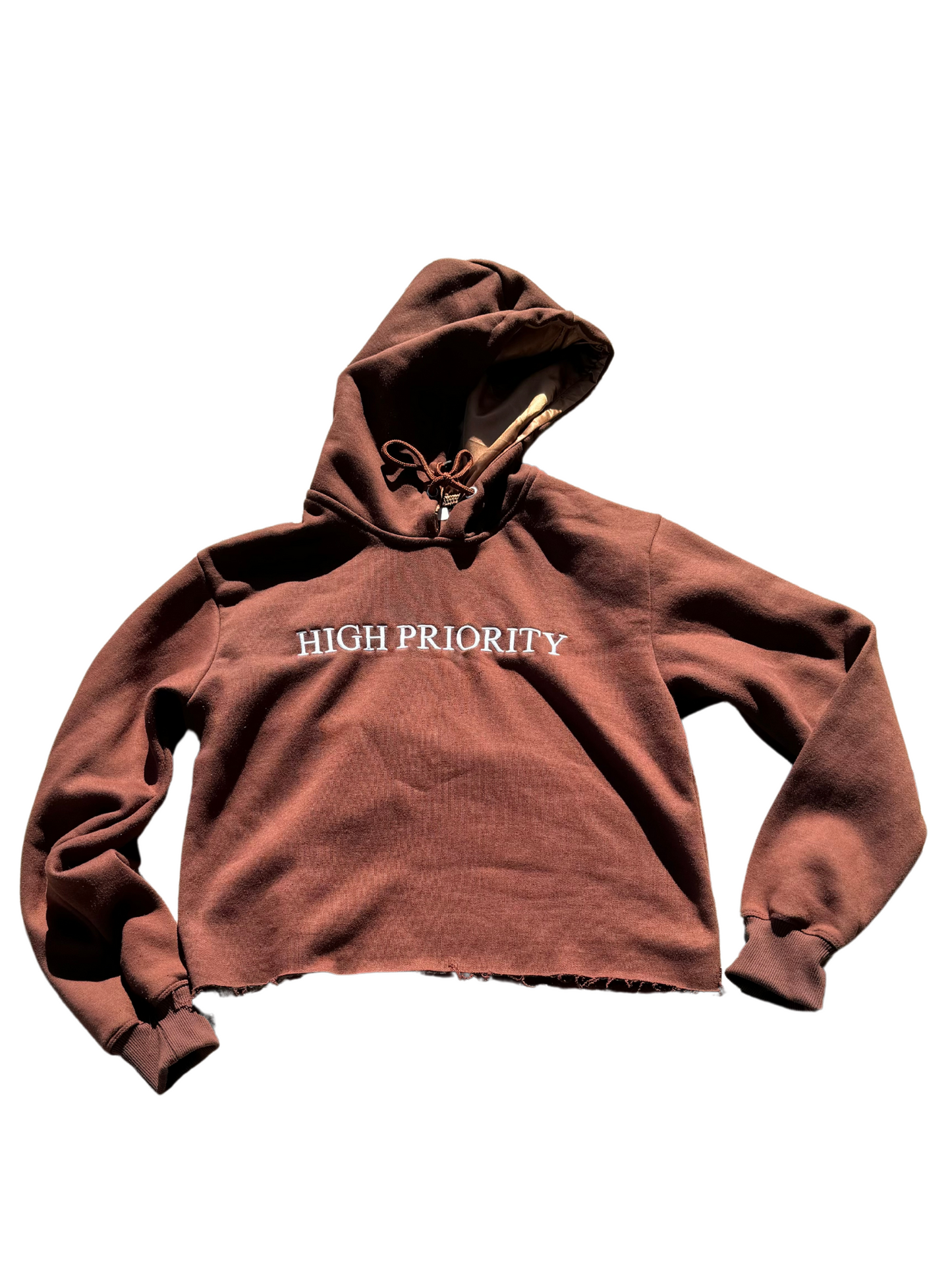 Crop Top Hooded Sweatshirts (Oversized)