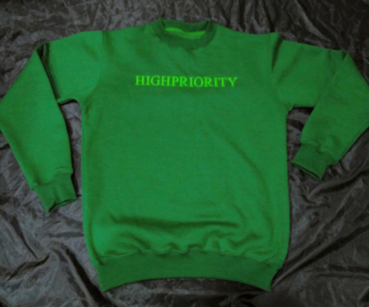 High Priority “Serene Green” Sweatshirt
