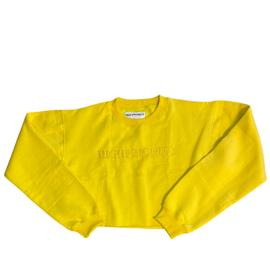 Vibrant Crop Top Sweatshirts (Oversized)