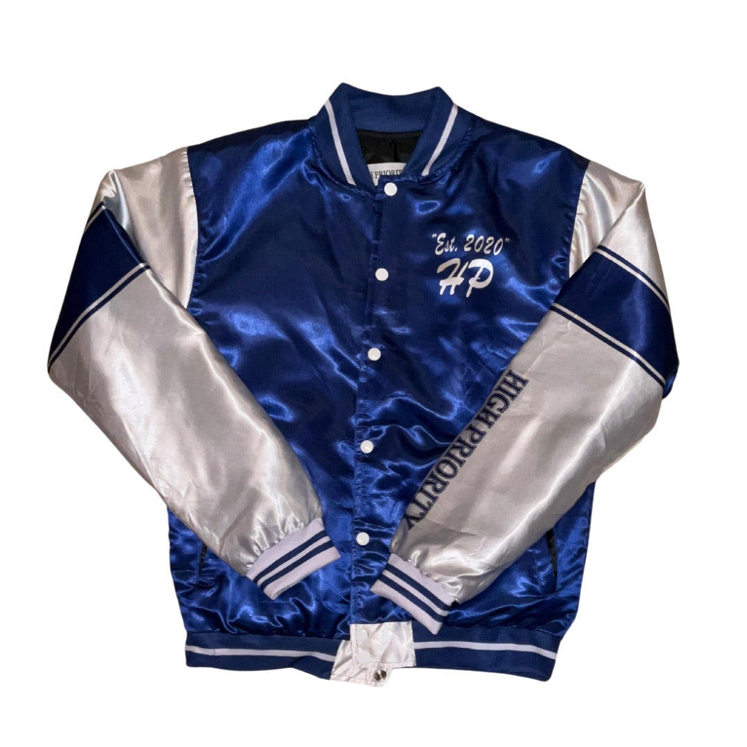 "HP" Satin Bomber Jacket