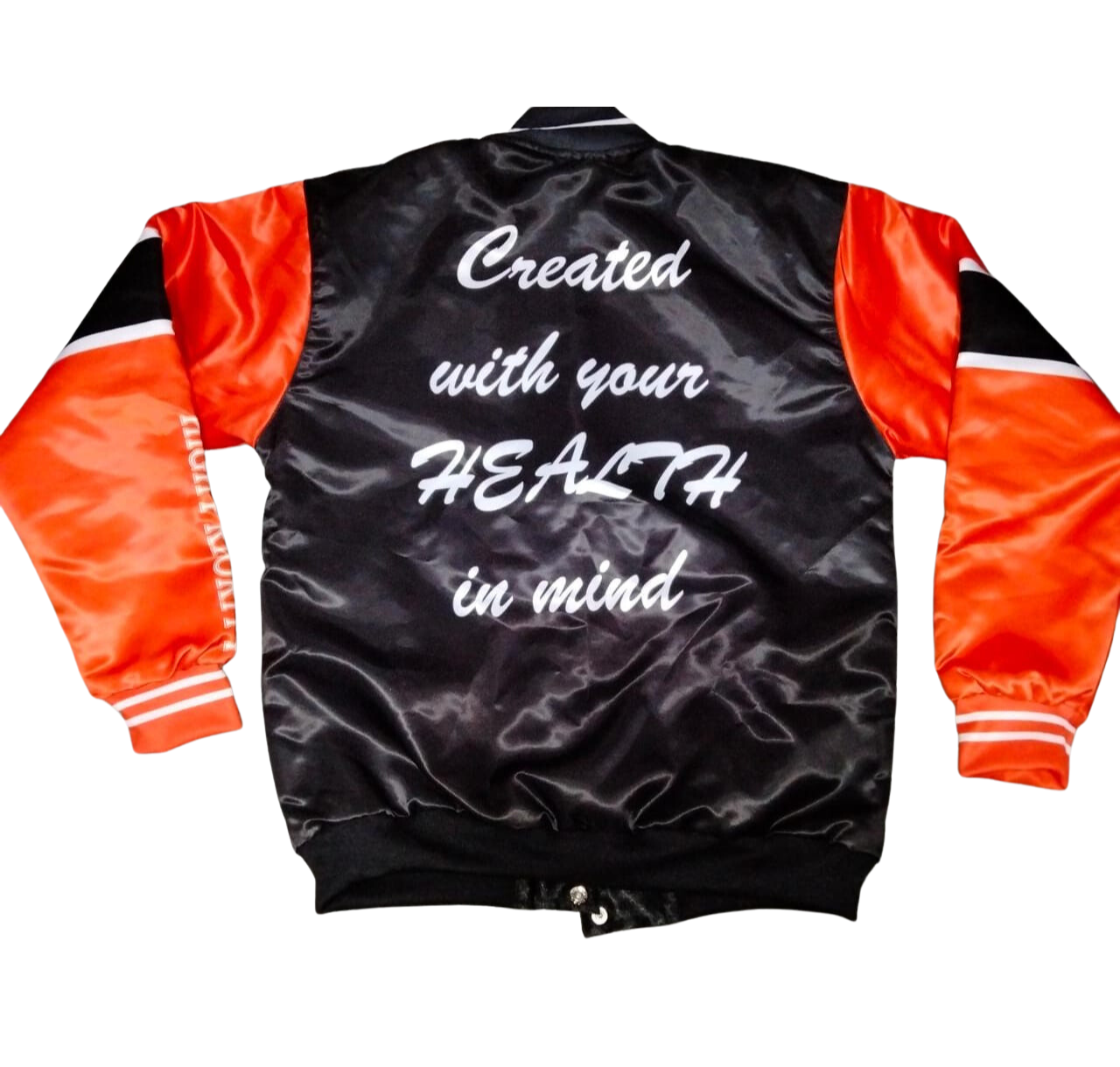 "HP" Satin Bomber Jacket