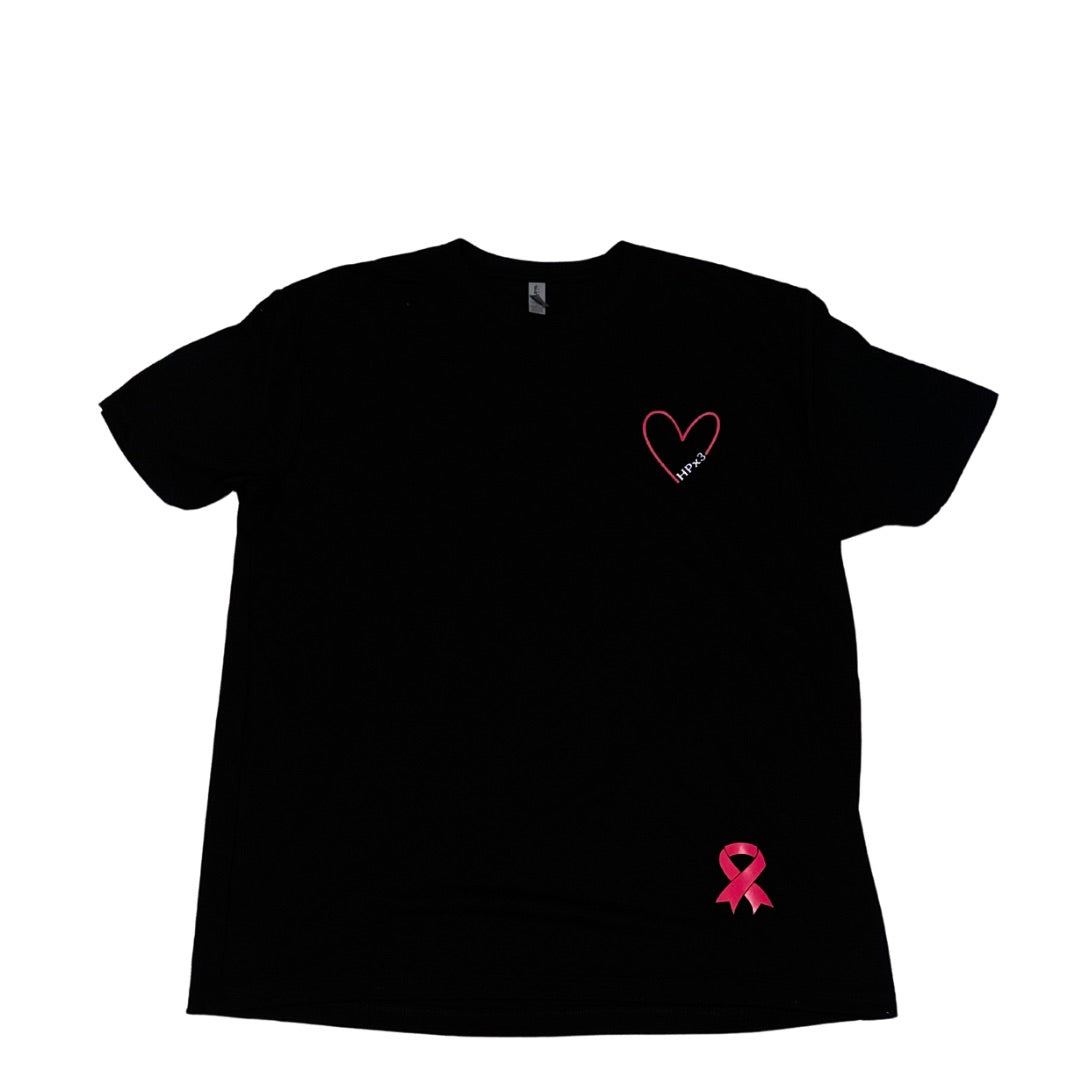 “Occupied Heart” Breast Cancer Awareness Short Sleeved HP Tee