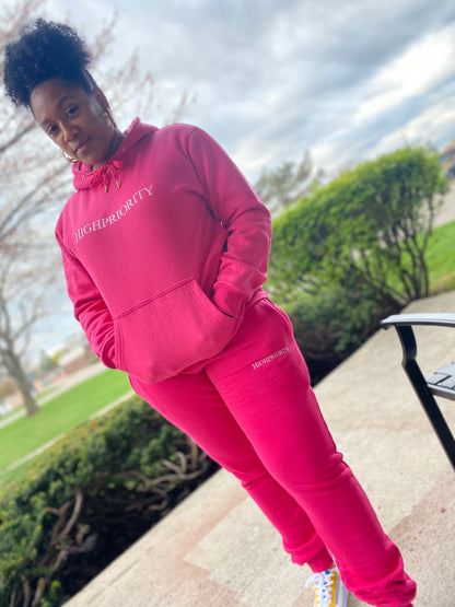 Stay Fresh - Satin Hooded Sweatshirts