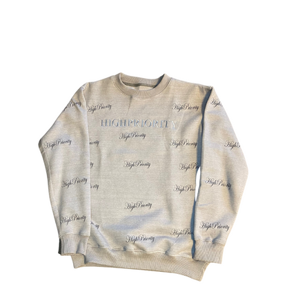 High Priority Sweatshirt w/ “High Priority ” overlay